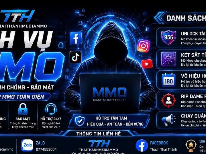 THẠCH THÁI THÀNH – HÀNH TRÌNH TUỔI TRẺ TRONG LĨNH VỰC MMO VÀ DỊCH VỤ MẠNG XÃ HỘI